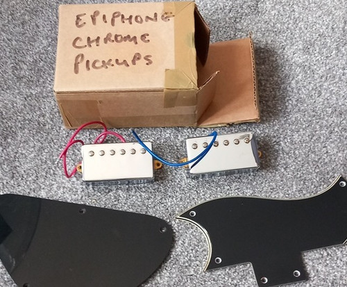 Epiphone chrome humbucker - epiphone,