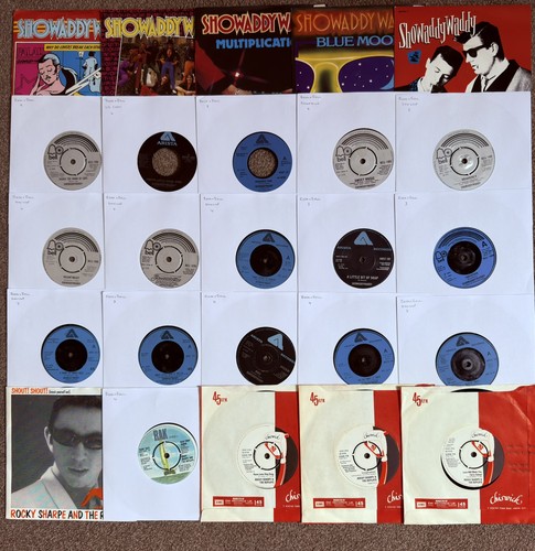Vinyl singles job - singles,,