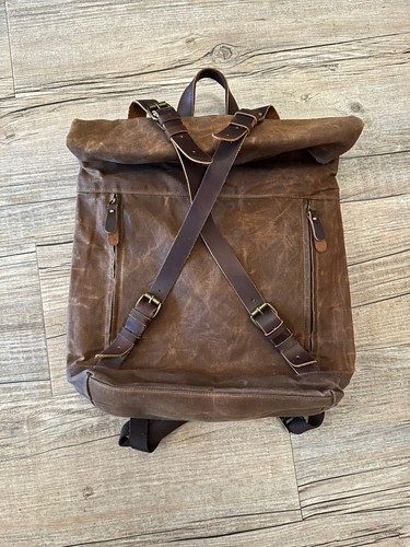 Vintage canvas rucksack - vintage,
