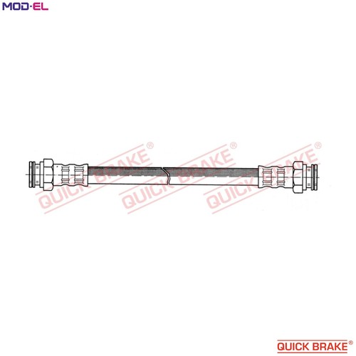 Brake hose 002 - brake, fiat