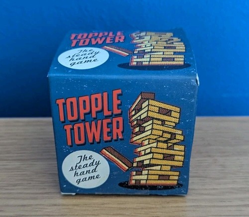 Topple tower game - tower, hand