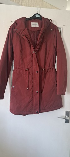 Ladies burgandy coat - ladies,
