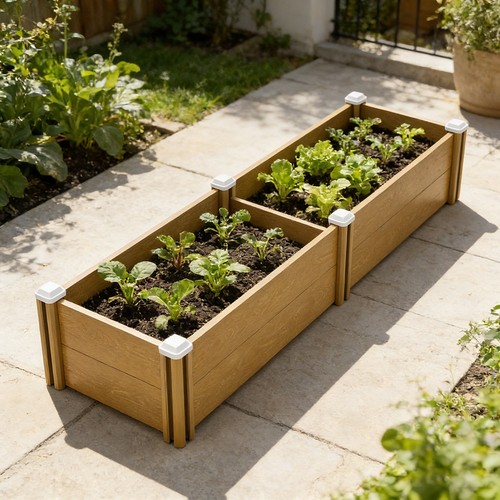 Rectangular plastic raised - rectangular,