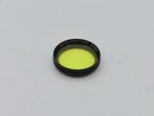 GENUINE ROLLEI ROLLEIFLEX 35MM MITTEL YELLOW PUSH ON FILTER 1713