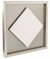 Large Bubbled Glass Square