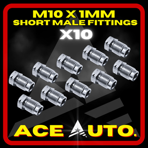 10x metric brake pipe - metric, male