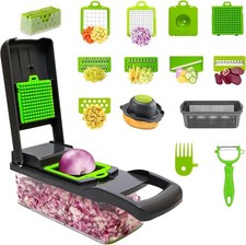 16 in 1 Vegetable Chopper Fruit Slicer Food Dicer Kitchen Quick and Easy Peeler