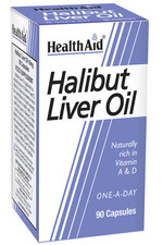 Halibut Liver Oil 90 Capsules