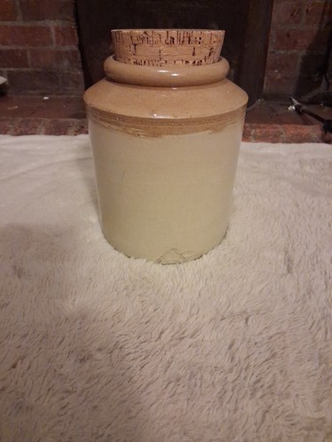 George skey salt glaze pot - george,