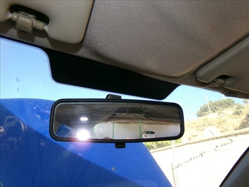 Interior rear view - rear, mirror