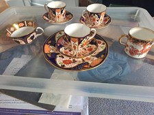 2 x Royal Crown Derby 6041 Tea