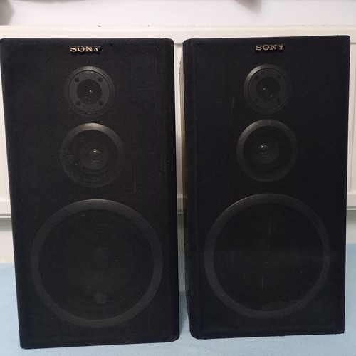 Black sony speakers - black,