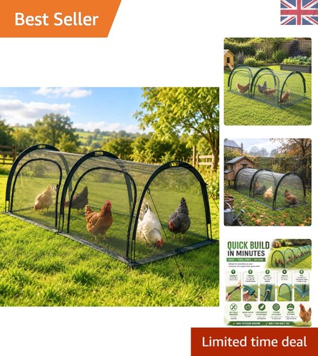 Chicken run hen house tunnel - hen,