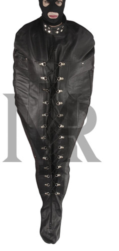 Leather sleep sack body bag - bag,
