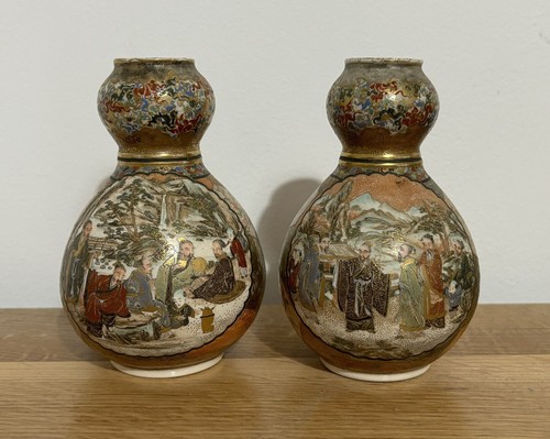 Pair japanese satsuma - pair,