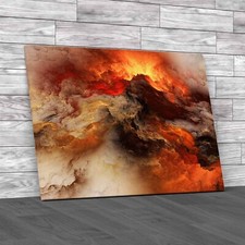 Lava Abstract Canvas Print