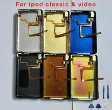 New Back Cover & Audio Jack for iPod Video 5th & Classic 6/7th 80GB 120GB 160GB