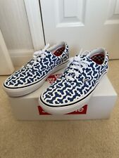 Supreme®/Vans® Monogram S Logo Skate Era - Blue - UK 9 - Used