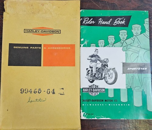 Vtg 1964 harley davidson - harley,