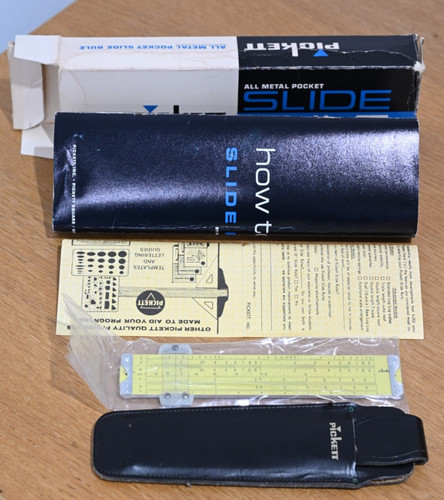 Pickett n200 slide rule - n200-es,