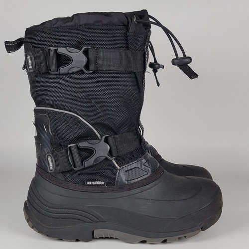Kamik winter snow boots black - winter,