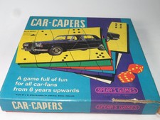 VINTAGE GAME Car Capers J.W. Spear & Sons 1970s SPARES