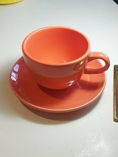 XXL Cup And Saucer In Bright