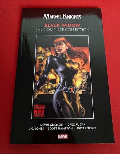 Marvel knights black widow - marvel,
