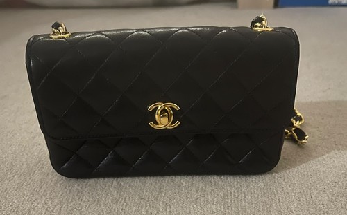 Vintage black chanel - vintage,