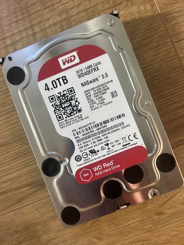 Used red 4tb nas - wd,