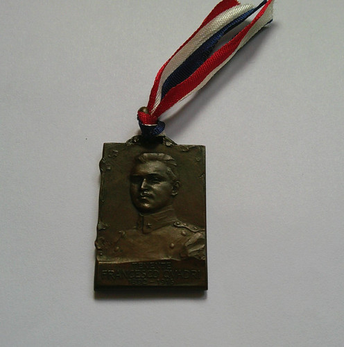 Italian bronze tribute - ,