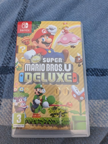 Super mario bros deluxe - mario, u