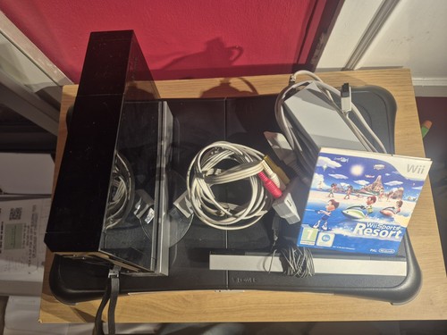 Black nintendo wii console - nintendo,