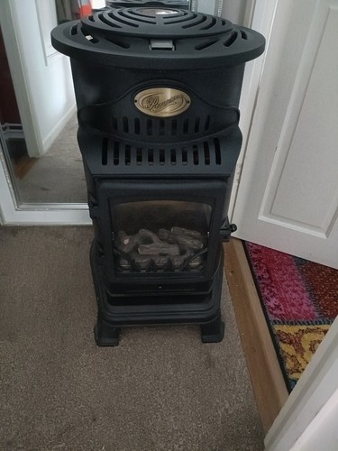 Gas bottle fire - gas,