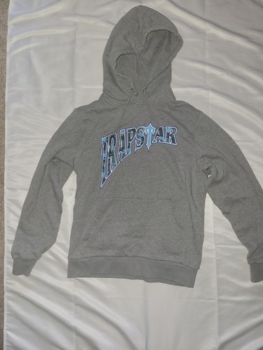 Trapstar grey hoodie size - grey,