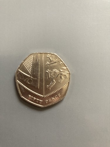 50p coin rare collectable - 50p,