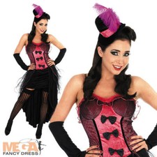 Pink burlesque saloon girl - saloon,