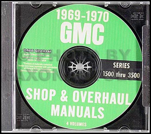 1969 1970 gmc shop - gmc, manual