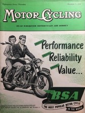 BSA MOTORCYCLES 350cc ORIGINAL