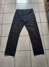 LEVI 521 WASHED BLACK MENS JEANS W36 L32 GOOD USED CONDITION 