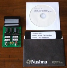 Orch-85 stereo music synthesizer for Tandy TRS-80 Model I