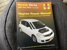 Nissan Versa 2007-2019 - ALL Models (2020, PB ) Haynes Manual - Sealed - U.K.