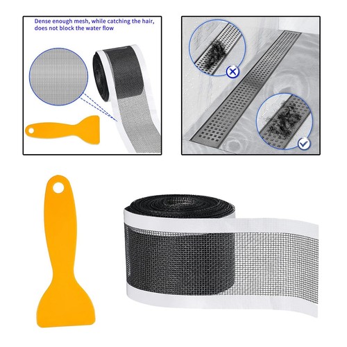 Shower drain catcher - drain, tapes