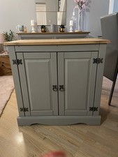 Corona 2tone96 2 Door Cupboard Sideboard Grey