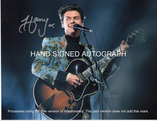 Harry styles hand signed - styles, 8