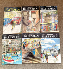 6 x Vintage The Dalesman Magazine 1970 - Issues Mar, Apr, Jun, Jul, Aug & Nov