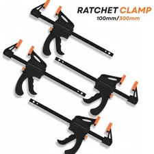 Quick Grip Clamps 6/12 Inch Woodworking F Clamps Ratchet Bar Clamp Quick Release