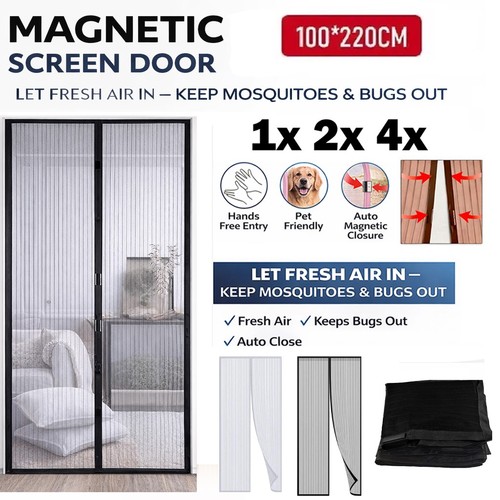Magnetic fly screen - screen, mesh