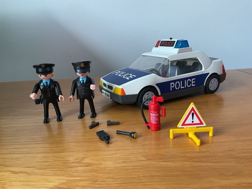 Playmobil police car 3904 with - police,