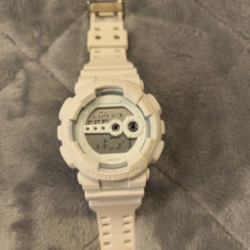 Casio shock white 100ww - g-shock,